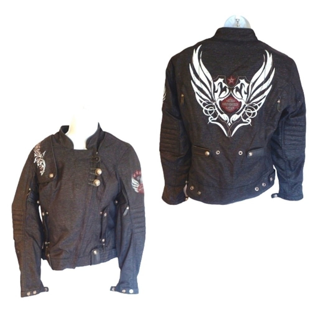 Harley Davidson motorcycle jacket. Size Medium